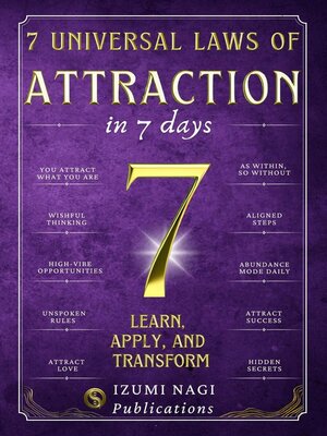 cover image of 7 Universal Laws of Attraction In 7 Days
